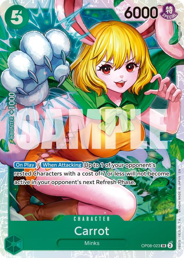 Carrot (Reprint) OP08-023 (Premium Booster -The Best- Vol. 2) - Foil