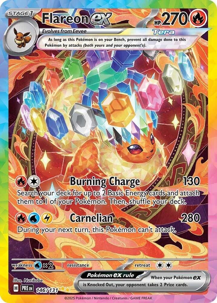 Flareon ex 146/131 (SV: Prismatic Evolutions) - Holofoil