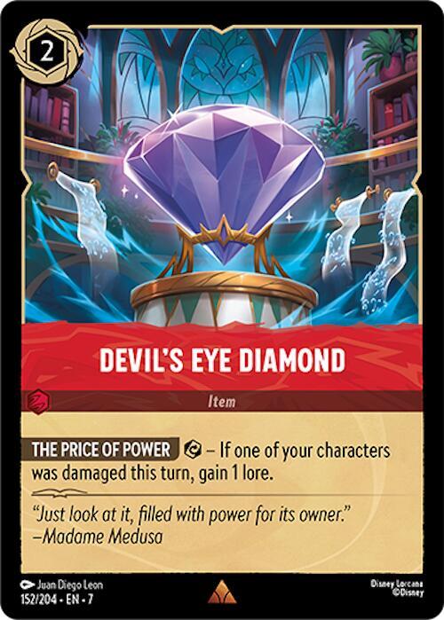 Devil's Eye Diamond 152/204 (Archazia's Island)