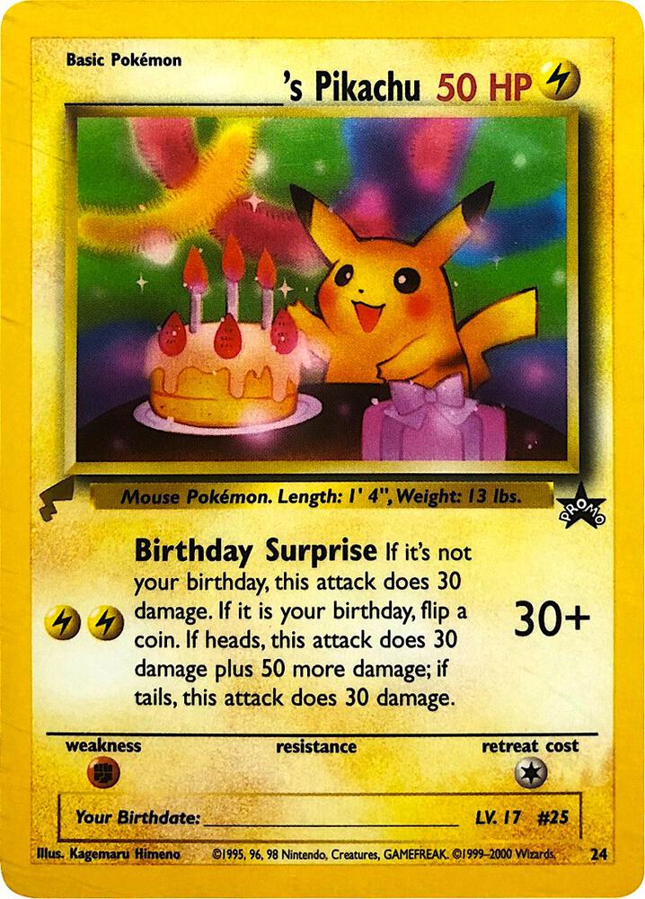______'s Pikachu 24 (Pikachu World Collection Promos)