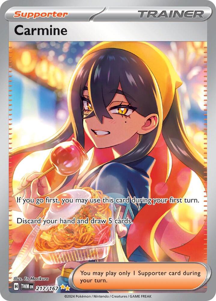 Carmine 217/167 (SV06: Twilight Masquerade) - Holofoil