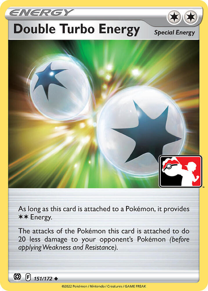 Double Turbo Energy Series 2 151/172 (Prize Pack Series Cards) - Cosmo Holofoil