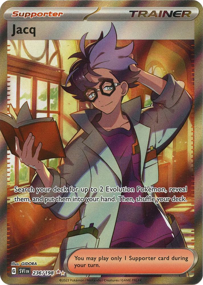 Jacq 236/198 (SV01: Scarlet & Violet Base Set) - Holofoil