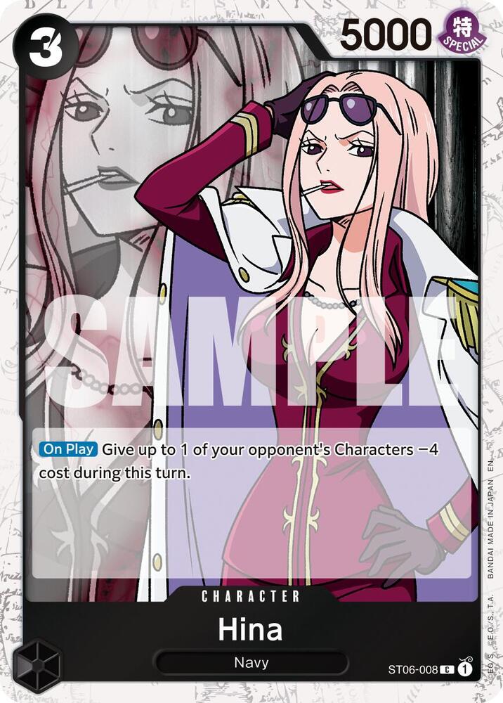 Hina ST06-008 (Premium Booster -The Best- Vol. 2) - Pirate Foil