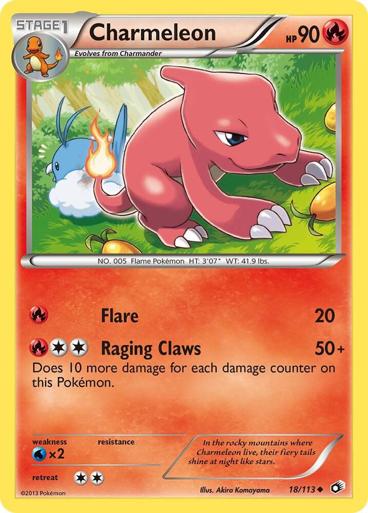 Charmeleon 18/113 (Legendary Treasures)