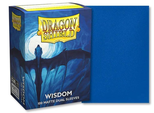 DRAGON SHIELD: BOXED 100 SLEEVES - MATTE - DUAL WISDOM