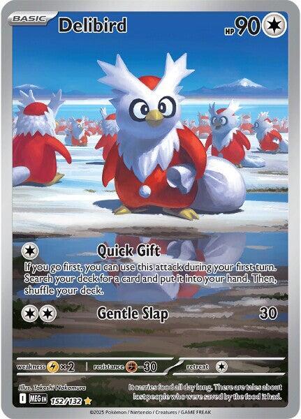 Delibird 152/132 (ME01: Mega Evolution) - Holofoil