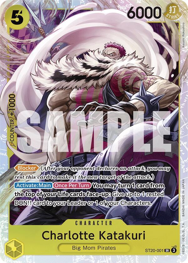 Charlotte Katakuri ST20-001 (Starter Deck 20: YELLOW Charlotte Katakuri) - Foil