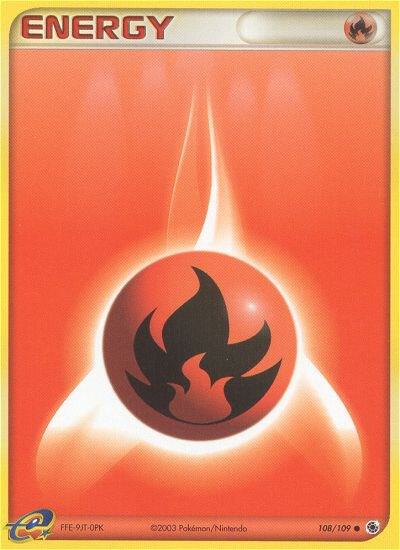 Fire Energy 108/109 (Ruby and Sapphire)