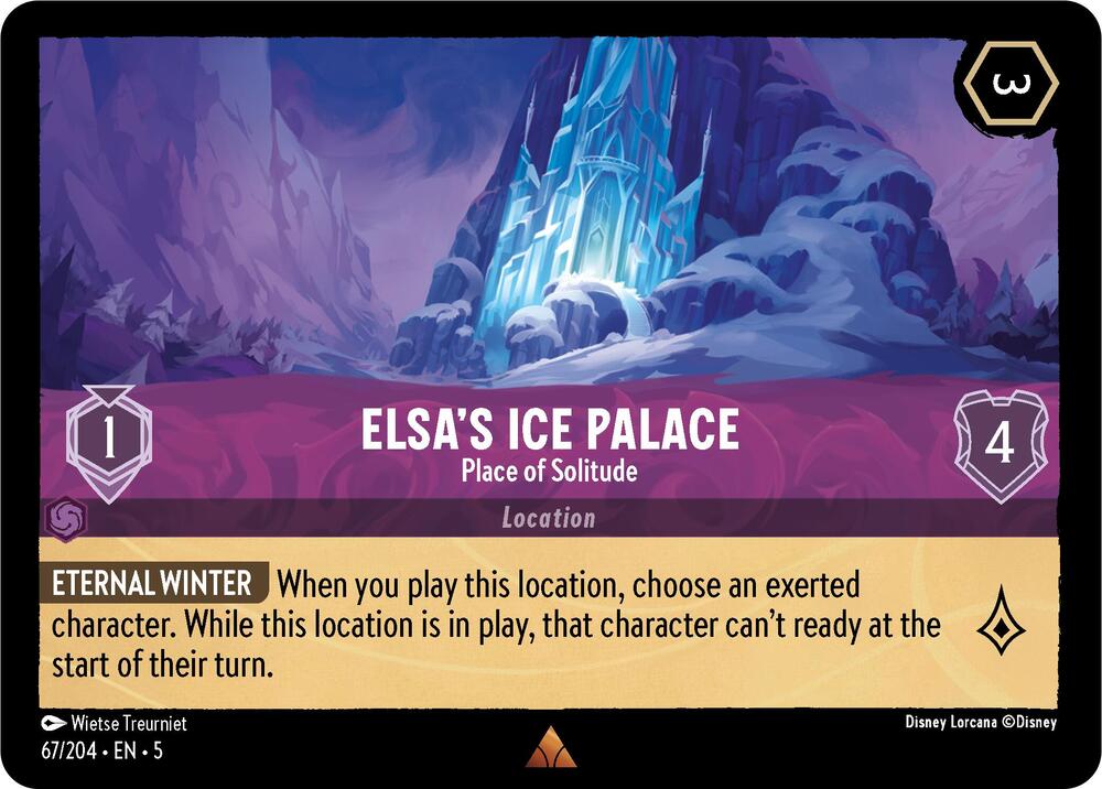 Elsa's Ice Palace, Place of Solitude 67/204 (Shimmering Skies)