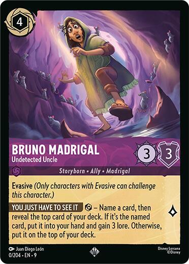 Bruno Madrigal, Undetected Uncle 0/204 (Fabled)
