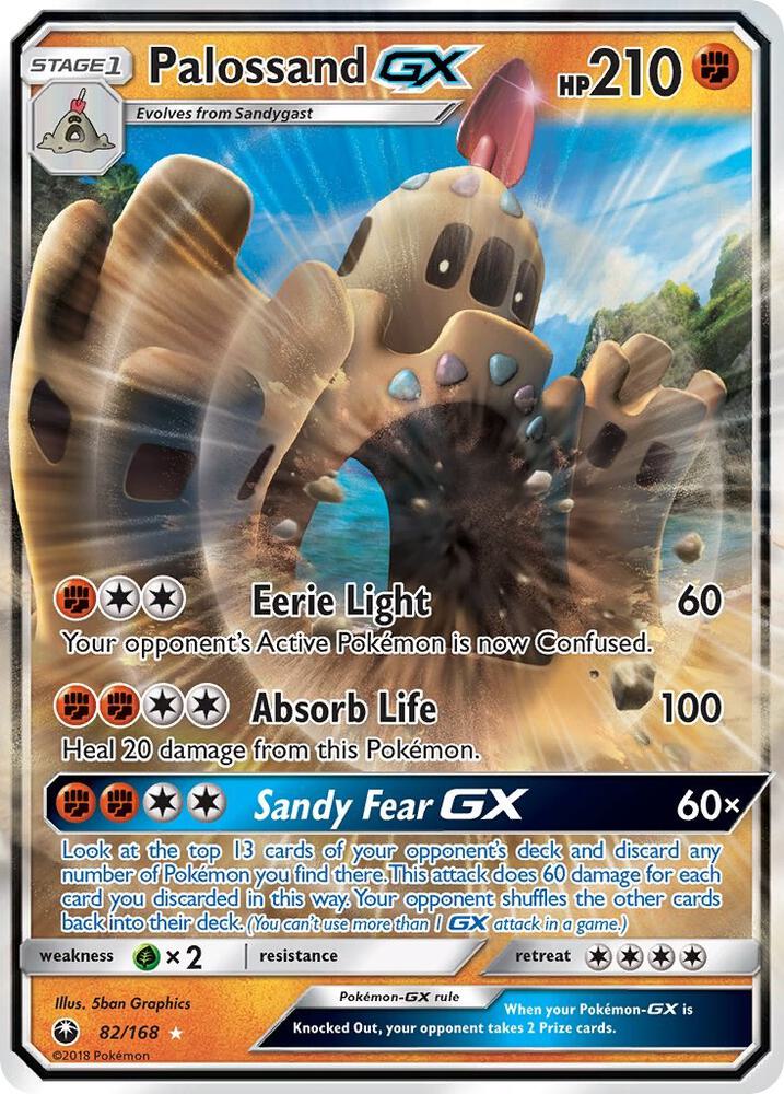 Palossand GX 82/168 (SM - Celestial Storm) - Holofoil