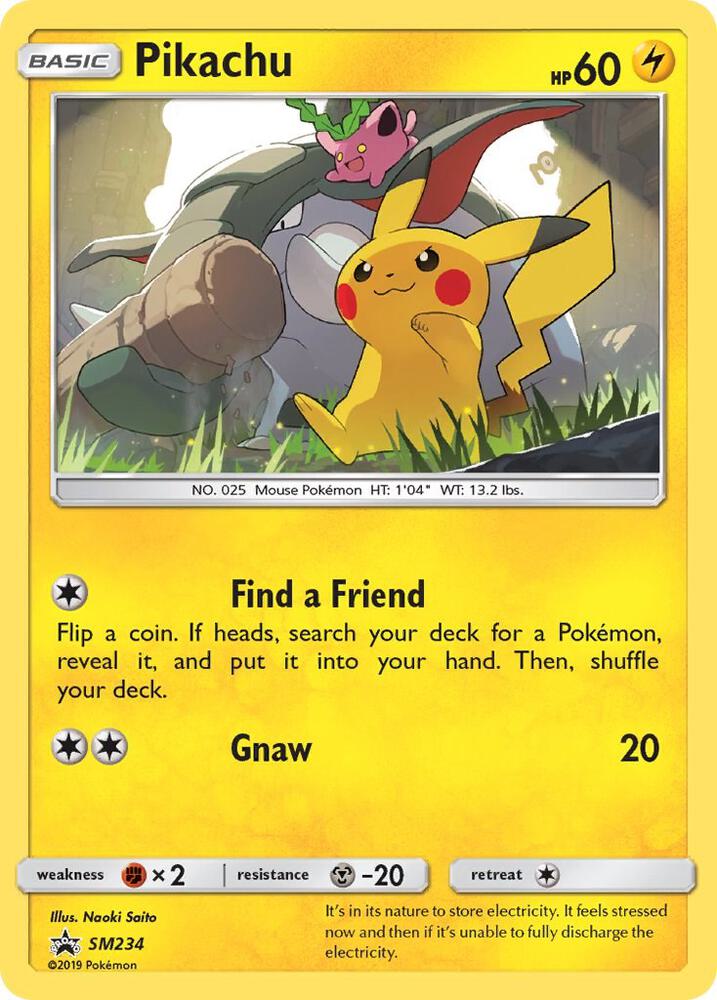 Pikachu SM234 (SM Promos) - Holofoil