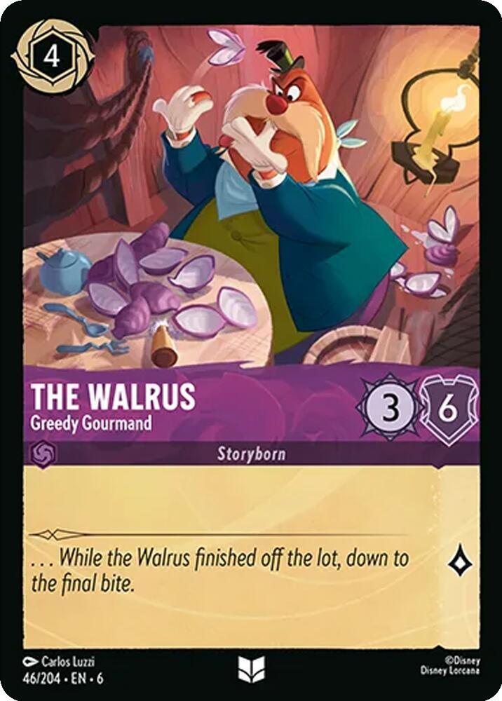 The Walrus, Greedy Gourmand 46/204 (Azurite Sea)