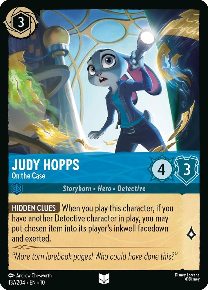 Judy Hopps, On the Case 137/204 (Whispers in the Well)