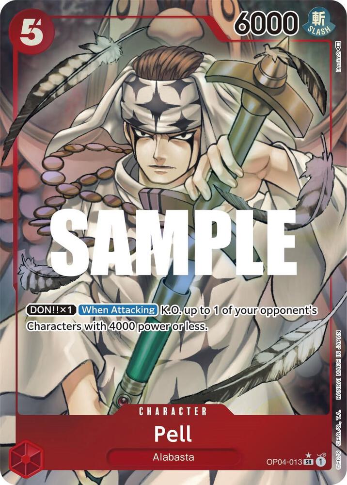 Pell OP04-013 (Kingdoms of Intrigue) - Alternate Art Foil