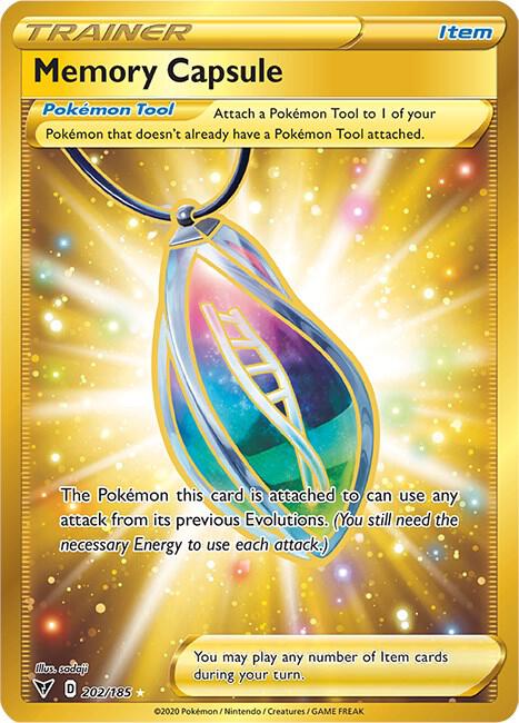 Memory Capsule Secret 202/185 (SWSH04: Vivid Voltage) - Holofoil