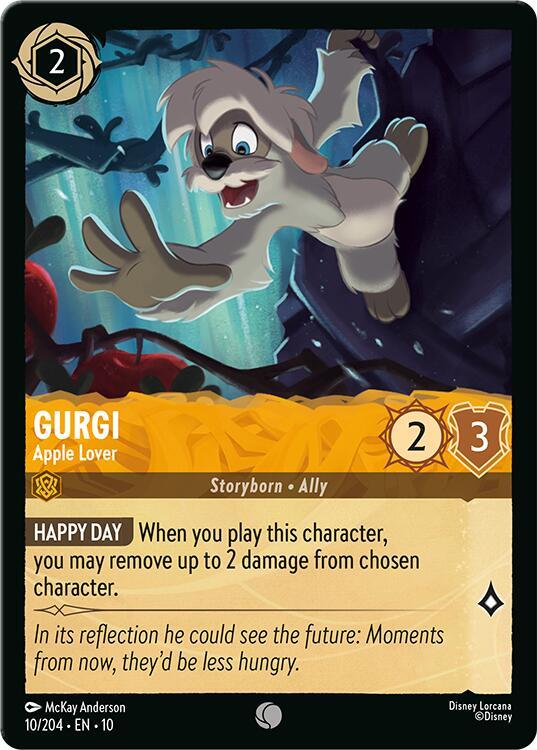 Gurgi, Apple Lover 10/204 (Whispers in the Well)