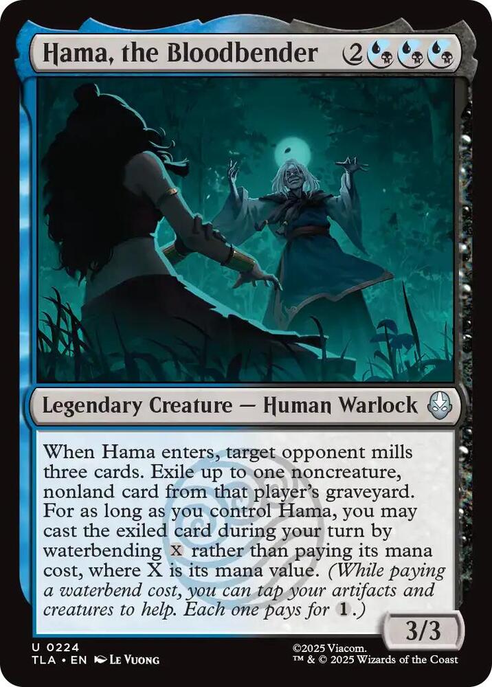 Hama, the Bloodbender 224/286 (Avatar: The Last Airbender) - Foil