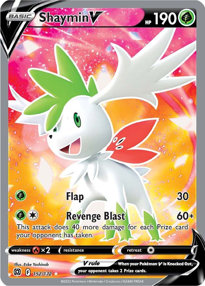 Shaymin V 152/172 (SWSH09: Brilliant Stars) - Holofoil
