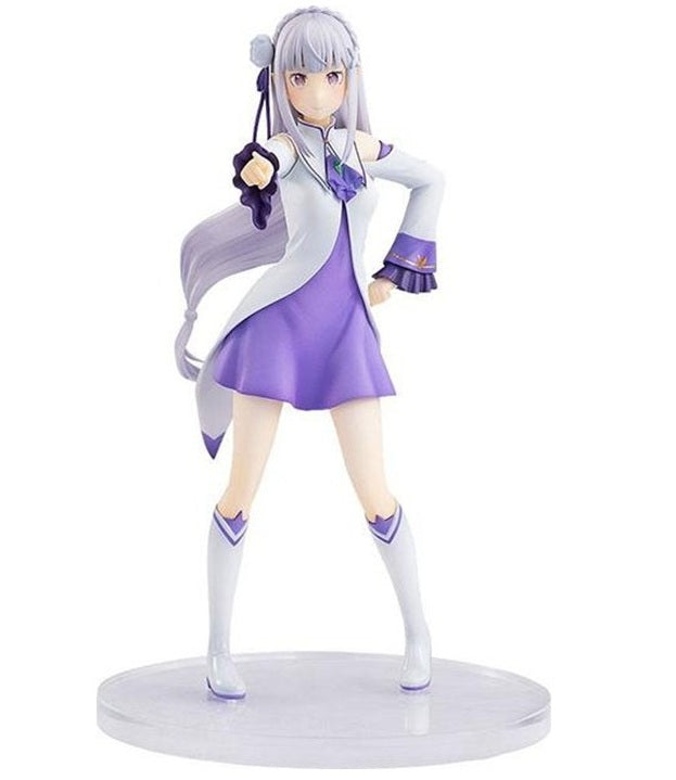 Emilia Re:Zero - Starting Life in Another World - Anime Figure - Kadowkawa Collection Light Series