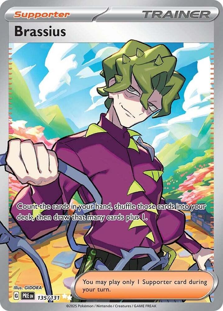 Brassius 135/131 (SV: Prismatic Evolutions) - Holofoil