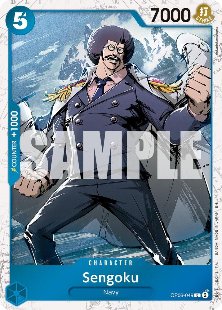 Sengoku OP06-049 (Premium Booster -The Best- Vol. 2) - Pirate Foil
