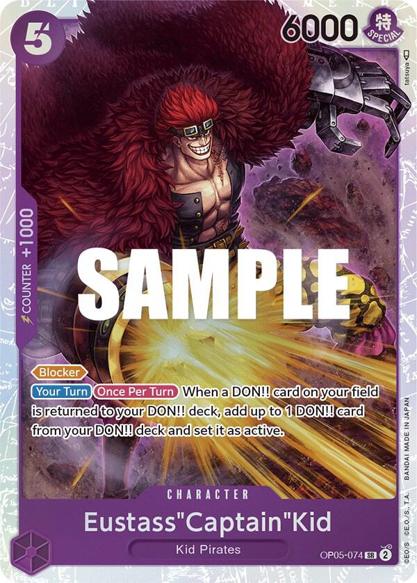 Eustass"Captain"Kid OP05-074 (Awakening of the New Era) - Foil