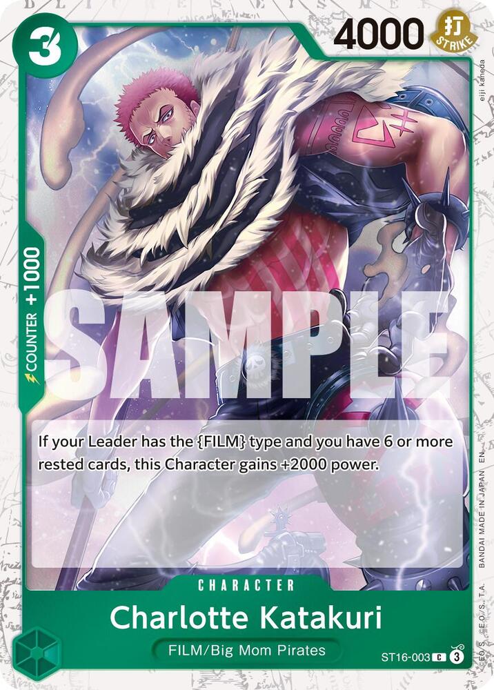 Charlotte Katakuri ST16-003 (Premium Booster -The Best- Vol. 2) - Pirate Foil