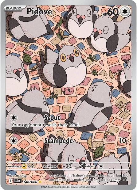 Pidove 148/086 (SV: Black Bolt) - Holofoil