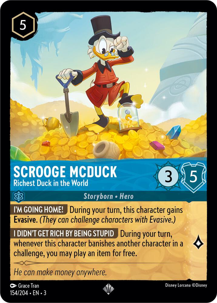 Scrooge McDuck, Richest Duck in the World 154/204 (Into the Inklands)