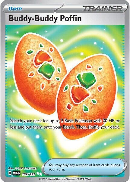 Buddy Buddy Poffin 167/132 (ME01: Mega Evolution) - Holofoil