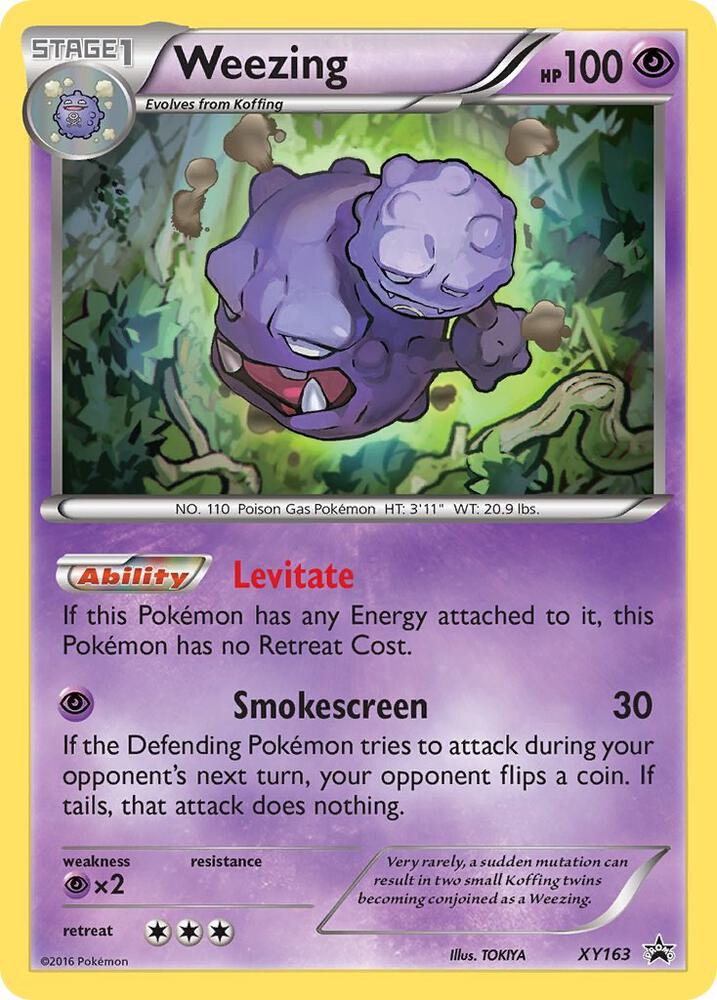 Weezing XY163 (XY Promos) - Holofoil