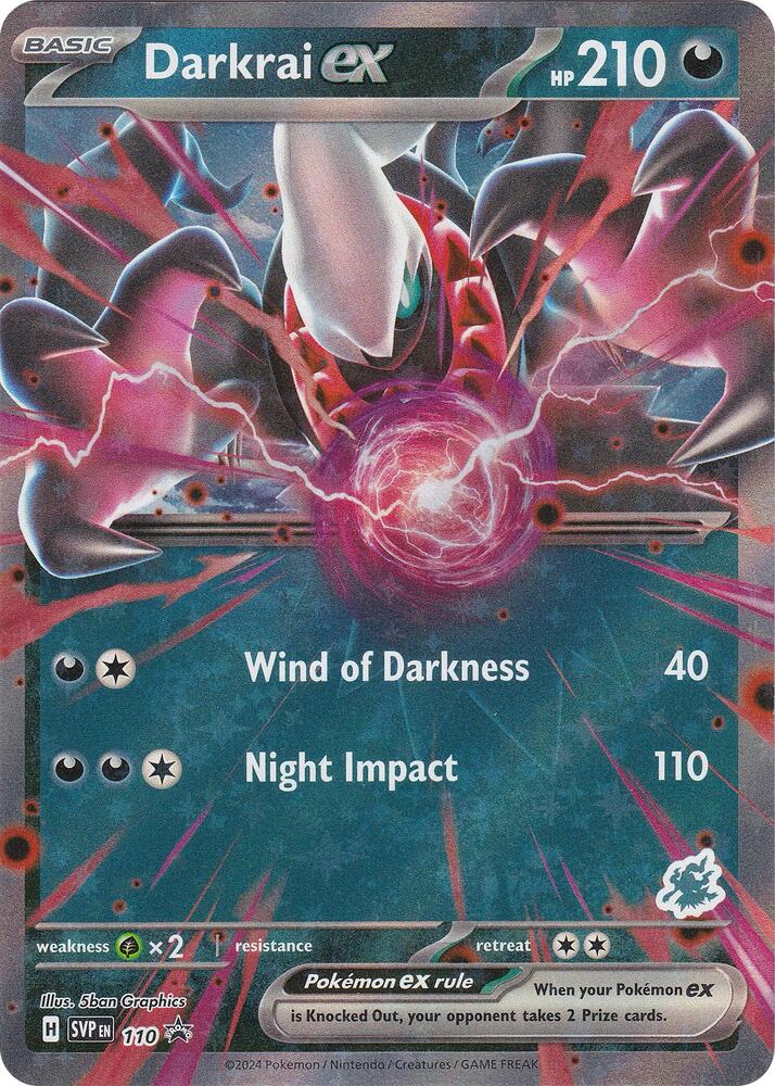 Darkrai ex 110 (Battle Academy 2024) - Holofoil