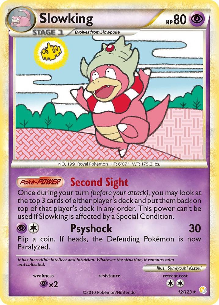 Slowking 12/123 (HeartGold SoulSilver) - Holofoil