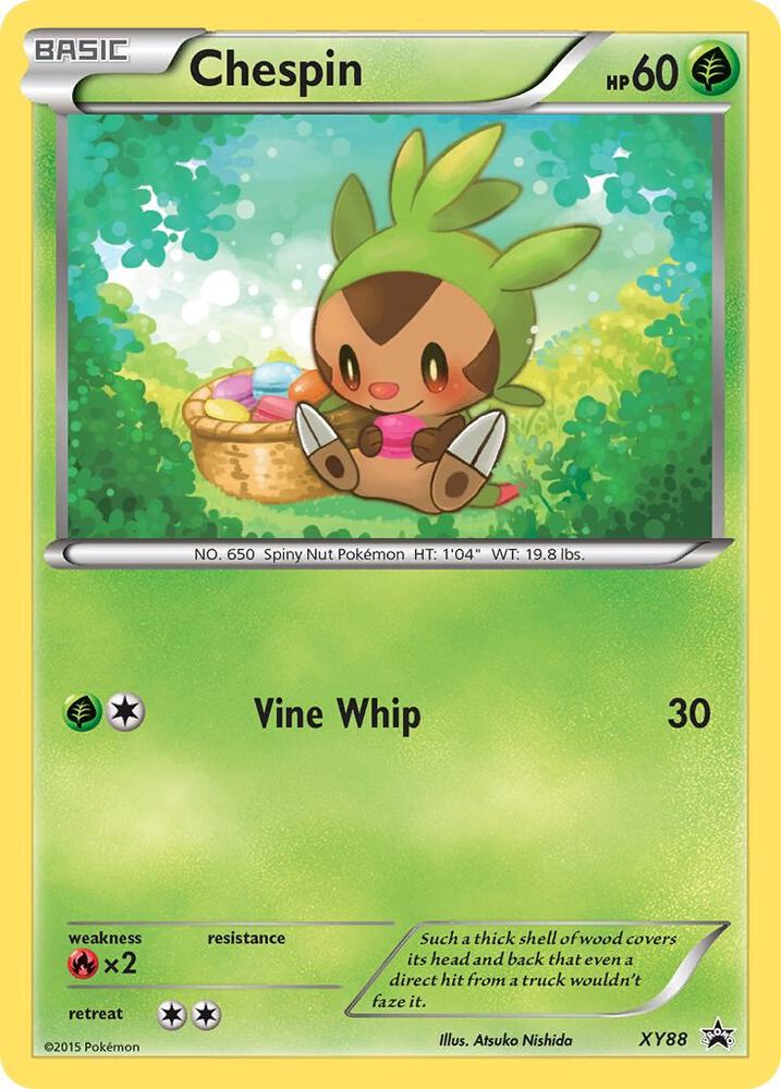 Chespin Collector Chest XY88 (XY Promos) - Holofoil
