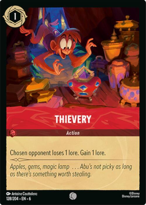 Thievery 128/204 (Azurite Sea) - Cold Foil