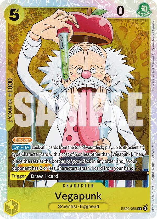 Vegapunk EB02-056 (Extra Booster: Anime 25th Collection) - Foil