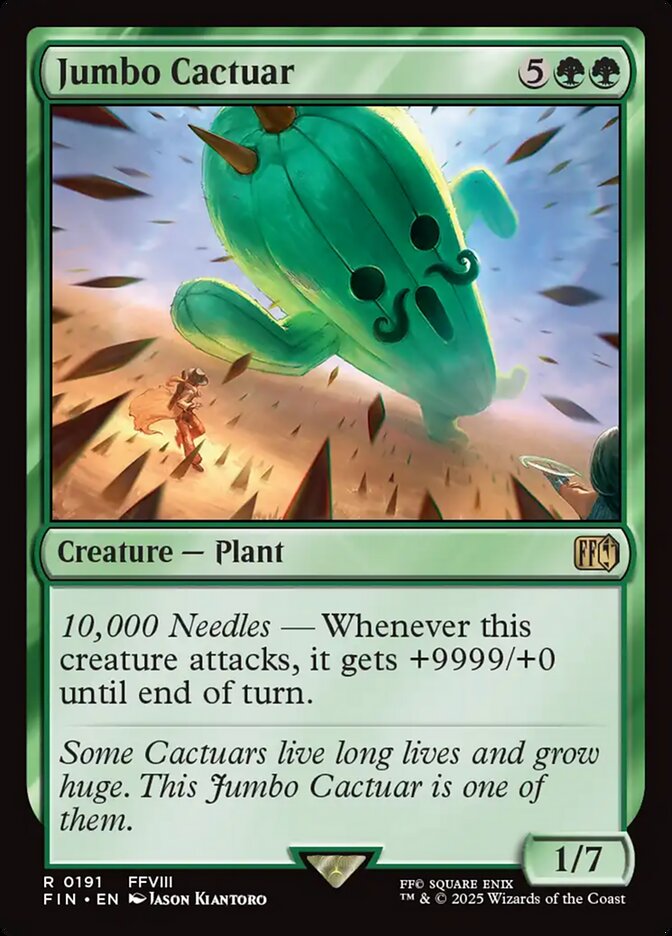 Jumbo Cactuar 191 (FINAL FANTASY)