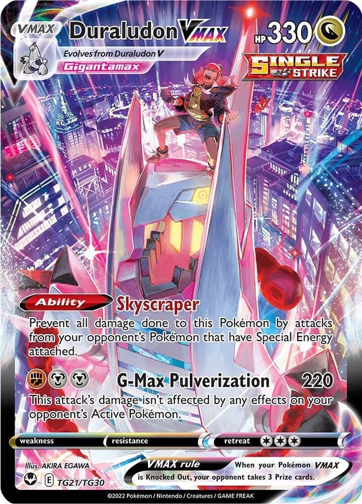 Duraludon VMAX TG21/TG30 (SWSH12: Silver Tempest Trainer Gallery) - Holofoil