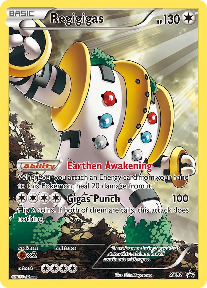 Regigigas XY82 (XY Promos) - Holofoil