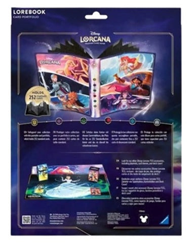 Disney Lorcana TCG Series 9 Fabled Portfolio Holds 252 Cards - Powerful Princesses