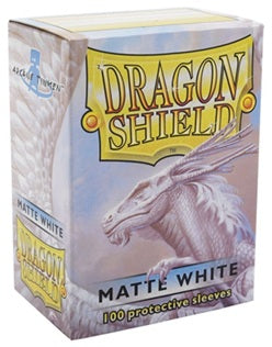 Dragon Shield: Sleeves – Matte – WHITE