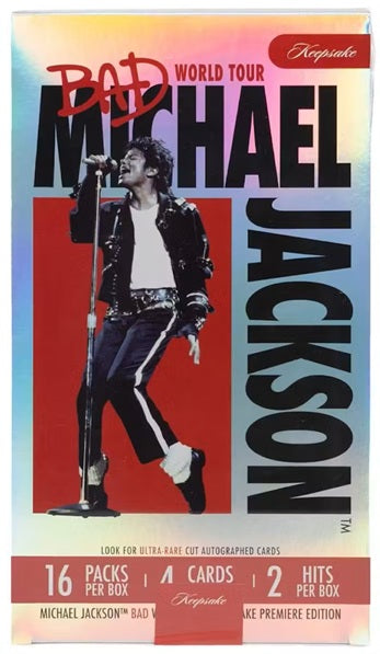 2025 Keepsake Michael Jackson Bad World Tour Premiere Edition Hobby Box