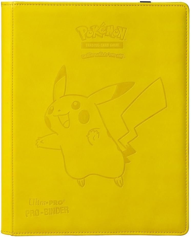 Pikachu ULTRA PRO Pokémon Binder - 9Pkt - 360 Slots