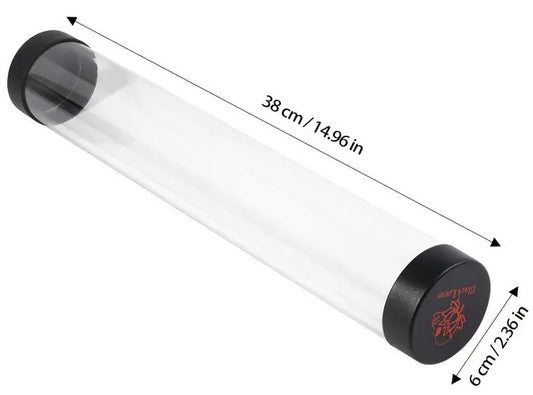 60mm Clear Playmat Storage Tube