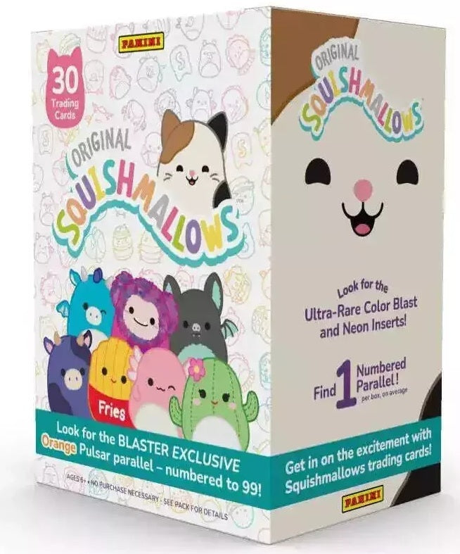 2025 Panini Orginial Squishmallow TCG Blaster Box - Collectable Tradin Just Card Stuff 2025 Panini Orginial Squishmallow TCG Blaster Box - Collectable Tradin Just Card Stuff