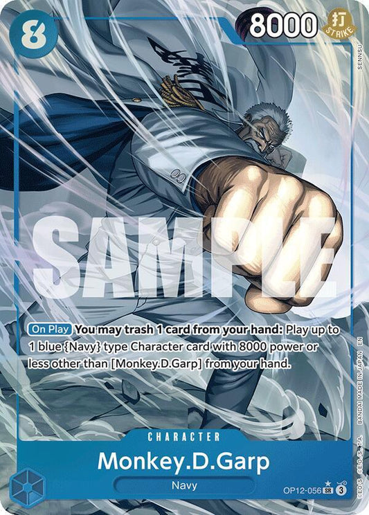 Monkey.D.Garp OP12-056 (Legacy of the Master)  - Alternate Art Foil