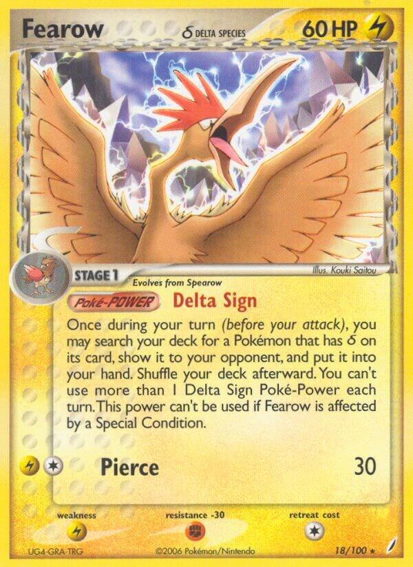 Fearow Delta Species 18/100 (Crystal Guardians) 