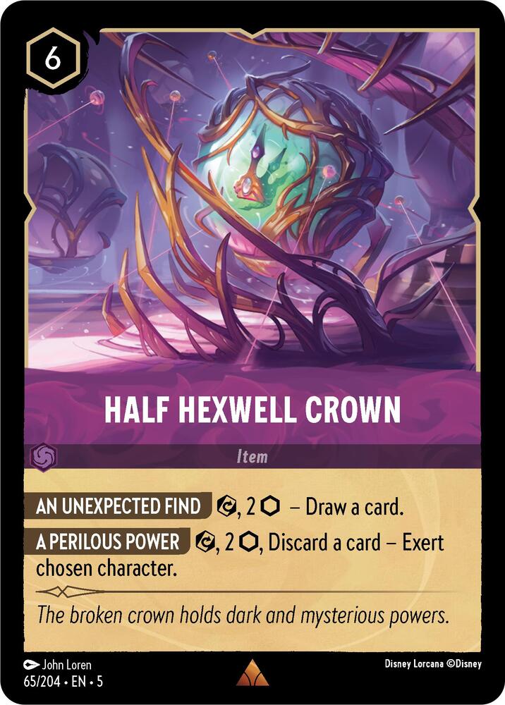 Half Hexwell Crown 65/204 (Shimmering Skies) 